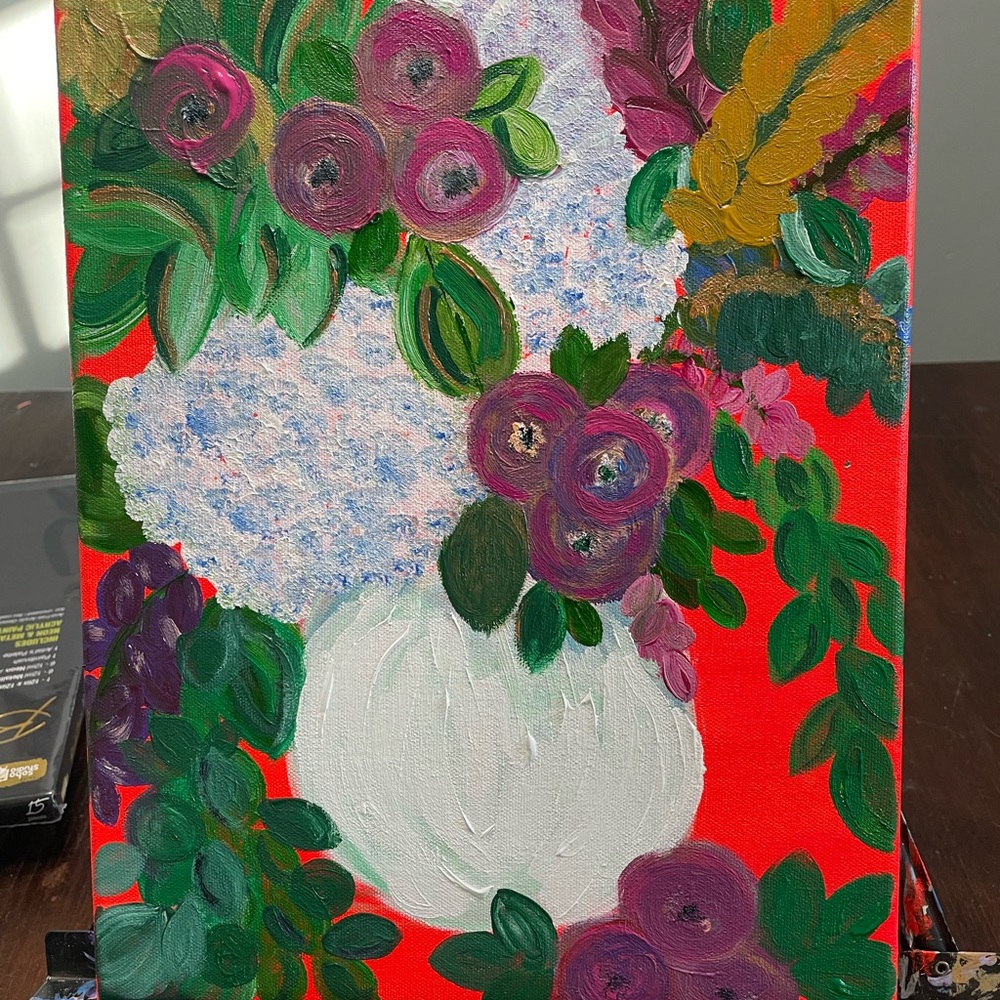 Canvas acrylic art